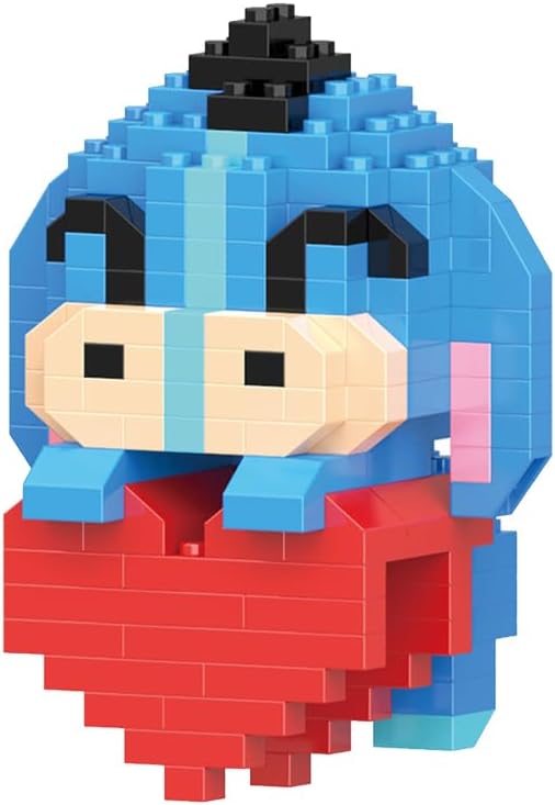 Micro Mini Building Blocks Anime Character Set (500+ Pieces), Ages +14 (3 Pack) 4)