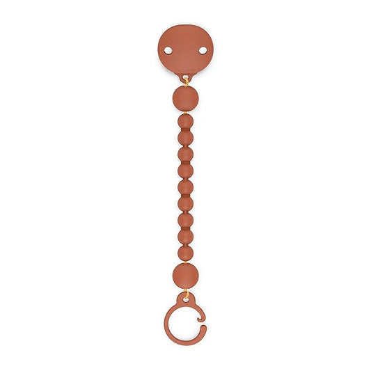 Suavinex Color Essence Silicone Baby Pacifier Clip, Single Piece 100% Soft Silicone Chain