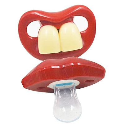 YAPROMO 3 PCS Funny Pacifiers for Babies Cute Mustache Pacifiers