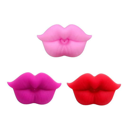 YAPROMO Funny Toddler Orthodontic Lip Pacifiers for Babies, BPA Free Free-3 Pack