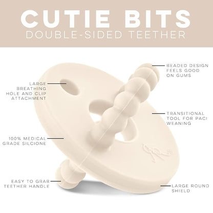 Ryan and Rose Cutie Bit Teether (Ivory)