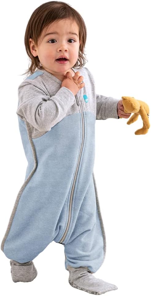 Love to Dream Organic Long Sleeve Baby Sleep Suit, Super Soft Temp Regulating Sleeping Sack