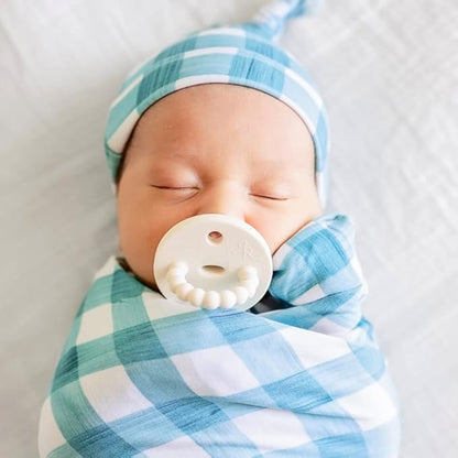 Ryan & Rose Cutie PAT Pacifier Teether (Slant, Ivory)