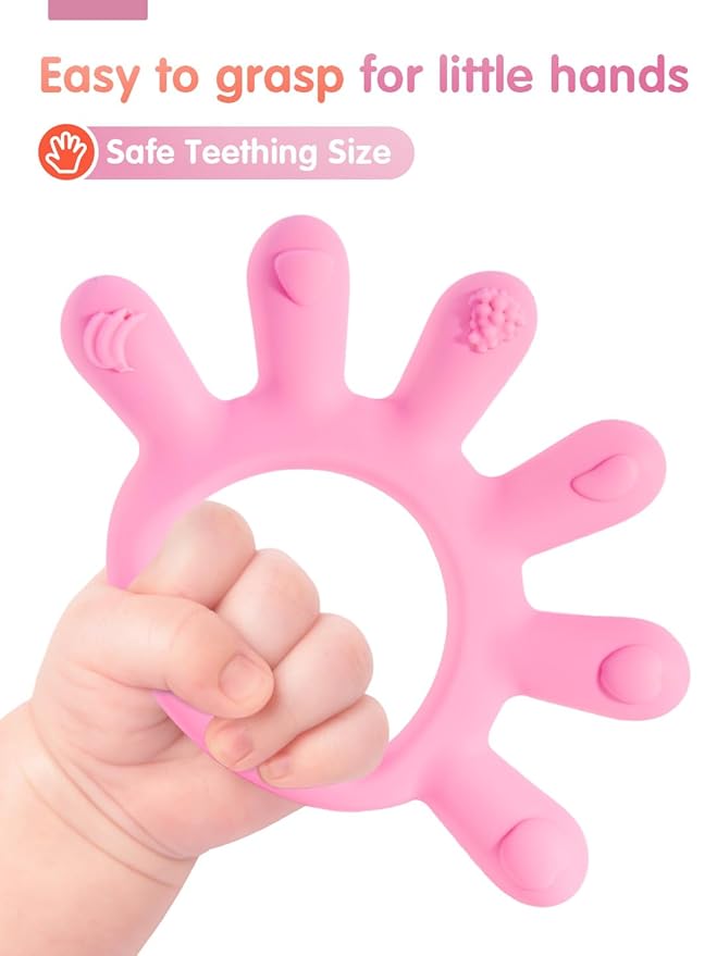 Teething Toys for Babies 0-6 Months|Teethers for Babies 6-12 Months Toys|3 4 5 Months