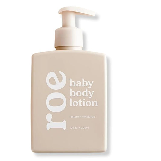Roe Wellness- Baby Lotion Moisturizer Fragrance-Free | Great For Sensitive Skin Lightweight Moisturizing Lotion