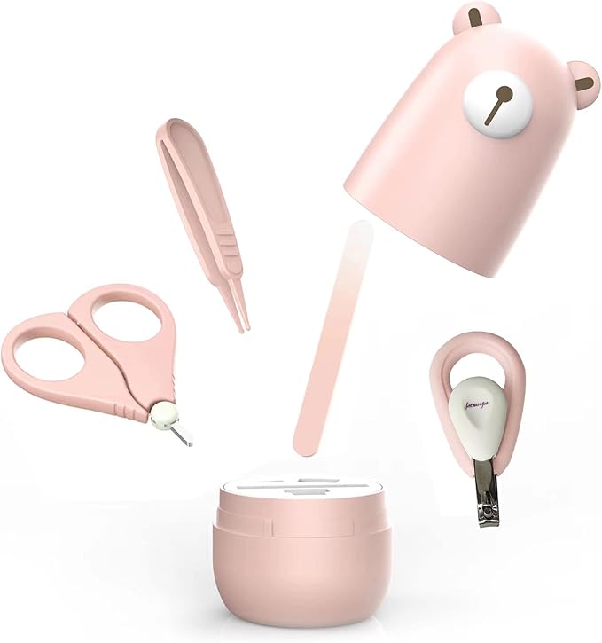 Baby Nail Clippers Set for Newborn,Infant Nail kit for New Parents Gift