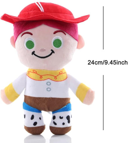 9.5 inch Toys Story Jessie Stuffed Plush Doll, Kids Birthday (24cm Jessie)