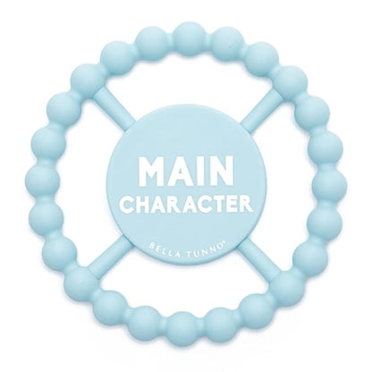 Bella Tunno Happy Teether ??Soft & Easy Grip Baby Teether Toy, Silicone Teether Ring to Help Soothe Gums