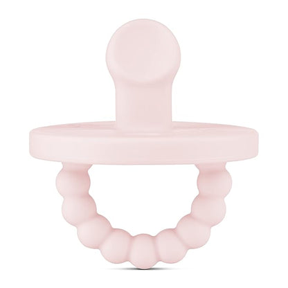 Ryan & Rose Cutie PAT Pacifier Teether (Slant, Pink)