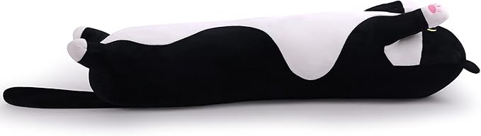 43.2in Long Plush Cat Toy Pillow Stuffed Animal Cat Kids Doll(110cm/43.2in)