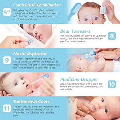 Baby Grooming Kit (Blue)
