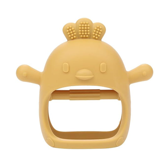 AIXMEET Baby Teething Toys,Silicone Baby Teether for Babies 0-6 Months