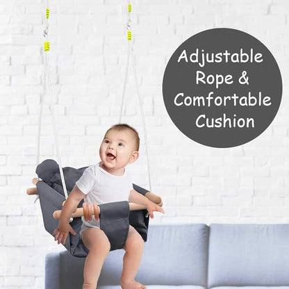 Baby Canvas Hanging Swing Seat Toddler Secure Indoor & Outdoor
