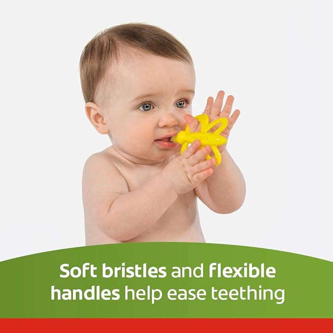 Colgate Baby Toothbrush and Teether, BPA Free ├ó?¼ŌĆ? Count (Pack 2)