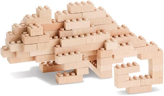 Eco-Bricks 3 in 1 Builds Reptiles - Earth-Friendly Kids Building Blocks 3 Different
