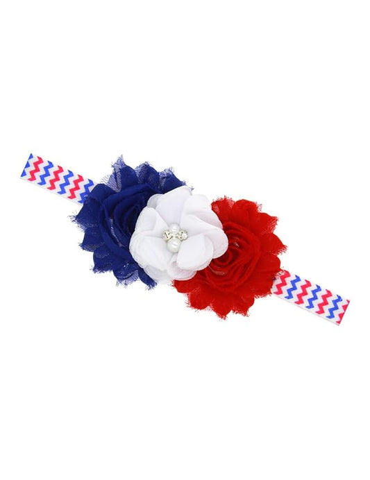 BBTDIN Patriotic Flower Baby Headband 4th of July Flower Hair JHN45 (A7)