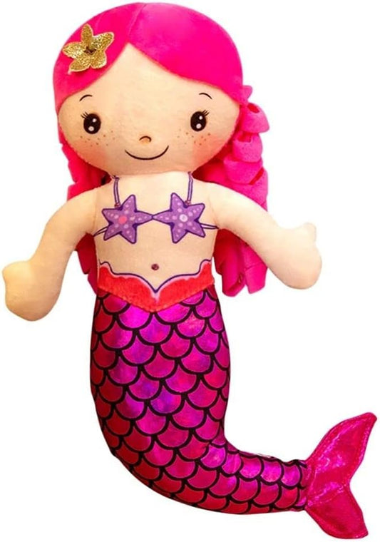 Mermaid Soft Plush Doll Princess for Girls Toddlers & Babies, Mermaid Gifts for Girls 50 cm)
