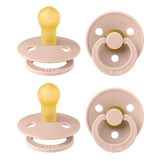 BIBS Colour Pacifier 4-Pack, BPA Free Dummy Pacifier 1 (0-6