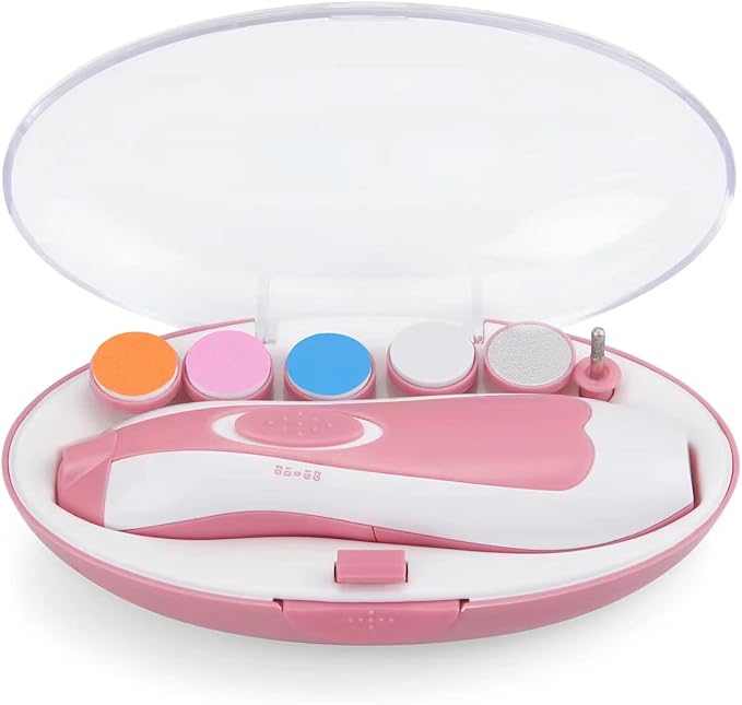 PandaEar Baby Nail Trimmer, Electric Baby Nail Clippers Safe Baby 6 Replacement