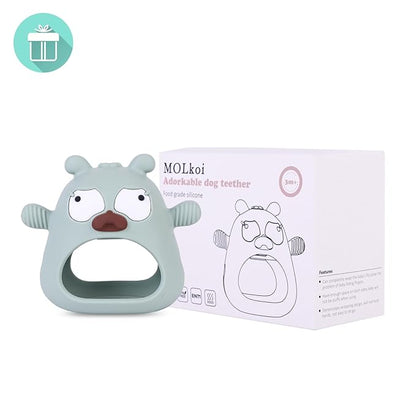 Teething Toys for Babies 0-6-12 Months, Baby Teether Never Drop Baby Teether for Teething Relief
