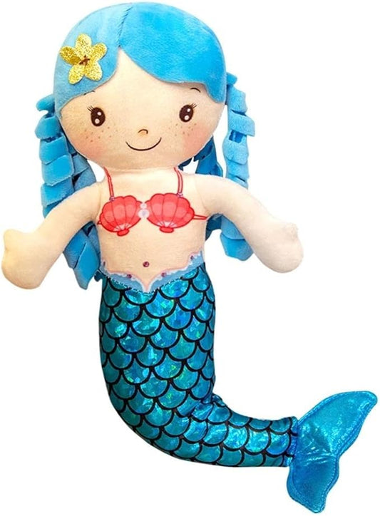 Mermaid Soft Plush Doll Princess for Girls Toddlers & Babies, Mermaid Gifts for Girls 30 cm)
