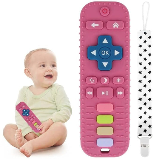 Baby Teether Toy for Babies 0-24 Months TV Remote Control