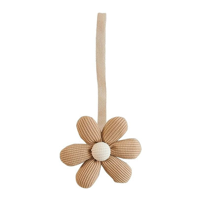 1Pc White Stylish Flower Pacifier Pendant Fashionable Pacifier Holder Ornament Keep Your Pacifier Secure and Fashionable Gift Soft Cloth Pacifier Leash,Pacifiers