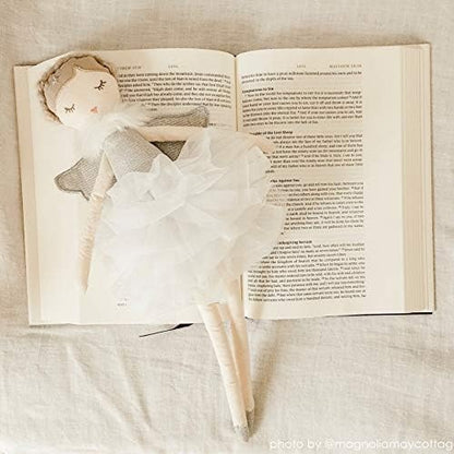 Mon Ami Angel Stuffed Doll - 15", Silver