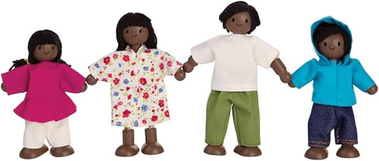 PlanToys Wooden Dollhouse Family- Mom, Dad (7416) |