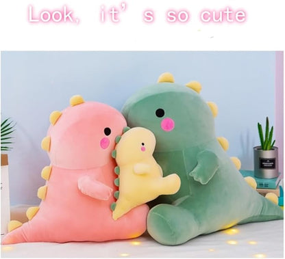 Cute Dinosaur Plush Toys,Fat Dinosaur Stuffed Dolls 19.6 inch