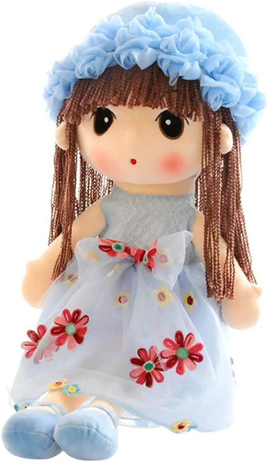 ikasus Soft Baby Doll with Clothes, Kawaii 17.7 Rag Doll