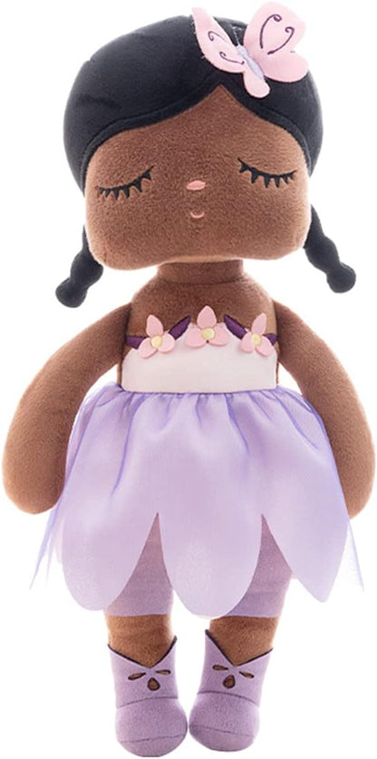 13" Exclusive New MeToo Princess Doll, Cute Flower Fairy Plush Doll