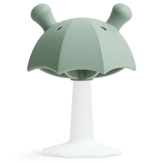 Umbrella Baby Teether with Suction Base, Seposeve Teething Toys for Babies 0-6 Months 6-12 Months 12-24 Months,