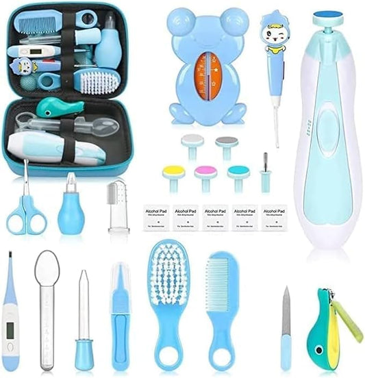 Baby Healthcare and Grooming Kit, Portable Baby Safety Care Set 26 in 1)
