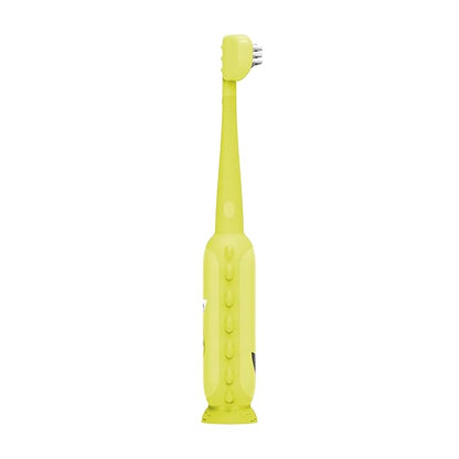 Dr. Brown's ToothScrubber Toddler Toothbrush, Triple-Sided Training Toothbrush with Suction Cup Base, Green Monster, Baby Oral Care, Ages 1-4 Years