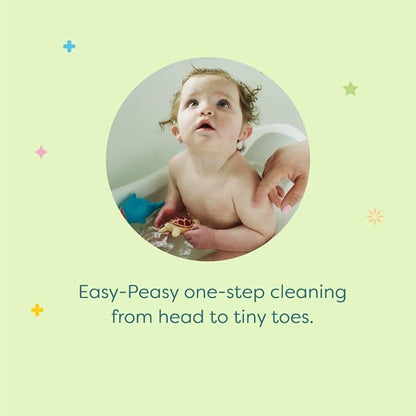 Babyganics Shampoo & Body Wash Pump Bottle, Chamomile Verbena 16 OZ