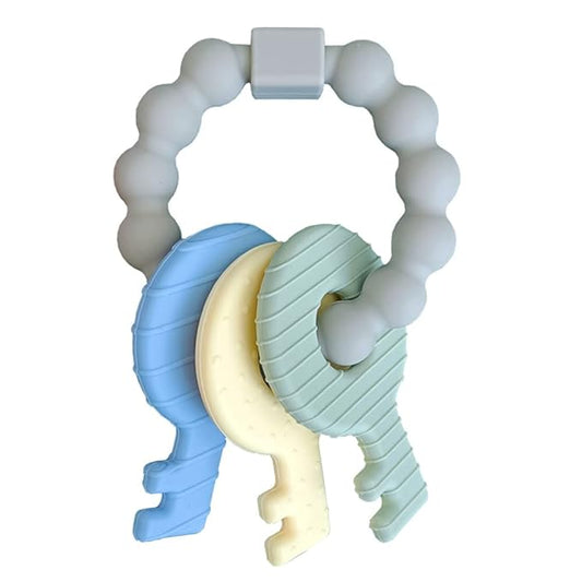 Baby Teether Keys,Teething Keys Toys for 3 to 18 Months