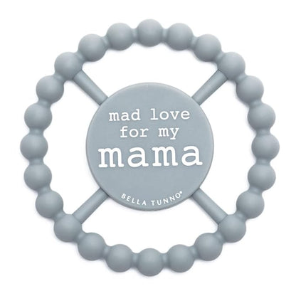 Bella Tunno Happy Teether ??Soft & Easy Grip Baby Teether Toy, Silicone Teether Ring to Help Soothe Gums