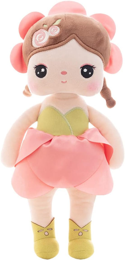 13" Exclusive New MeToo Princess Doll, Cute Flower Fairy Plush Doll