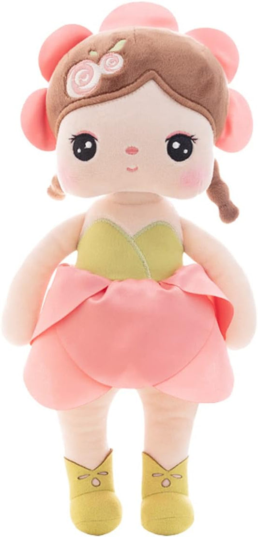13" Exclusive New MeToo Princess Doll, Cute Flower Fairy Plush Doll