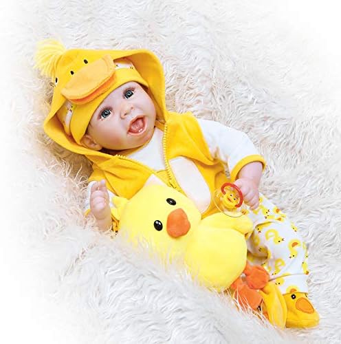 Reborn Baby Dolls Clothes 22 inch Outfit Accessories Yellow Duck 5pcs Set 20-22 Inch