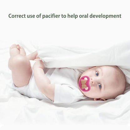 YAPROMO 4 Pack Silicone Pacifier Toddler Orthodontic Pacifier - Cute