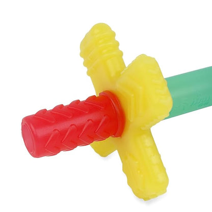 Itzy Ritzy Teensy Tube Teether; Textured Hollow Baby Teething Tube