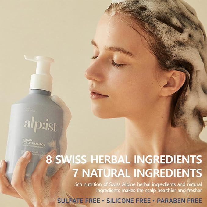 Kerasys alp:ist Vegan Formula Sulfate Silicone Paraben Free Nature Alpist 24.68 fl 730 ml 2-Pack)