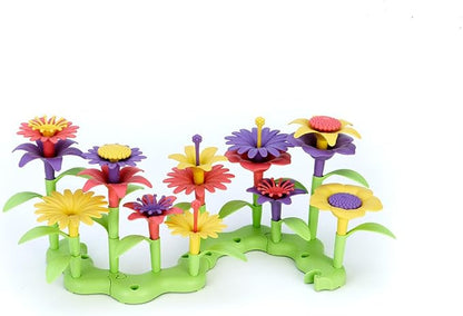 Green Toys Build-a-Bouquet Floral Arrangement Playset - BPA Free, Phthalates Free
