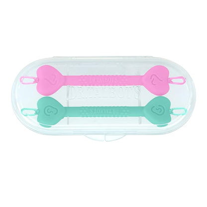Dr. Talbot's Safe Ear Wax Removal Tool and Nose Cleaner for Baby with Travel Case - 2-Pack