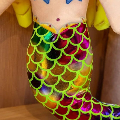 Mermaid Soft Plush Doll Princess for Girls Toddlers & Babies, Mermaid Gifts for Girls 50 cm)