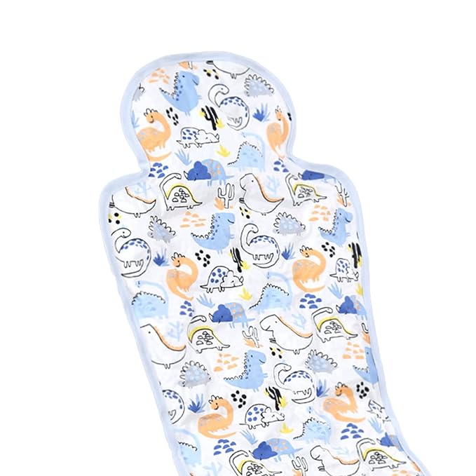 Gel Car Seat Cooler Pad, Summer Soft Breathable Cooling Pad Ice Cushion for Babies, Washable Summer Cooler Mat for Stoller, High Chair, Safety Seat