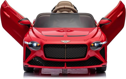 Hetoy Kids Ride On Car, Licensed Bentley Bacalar 12V Electric Vehicles w/Parent Remote Control 3 Speeds,