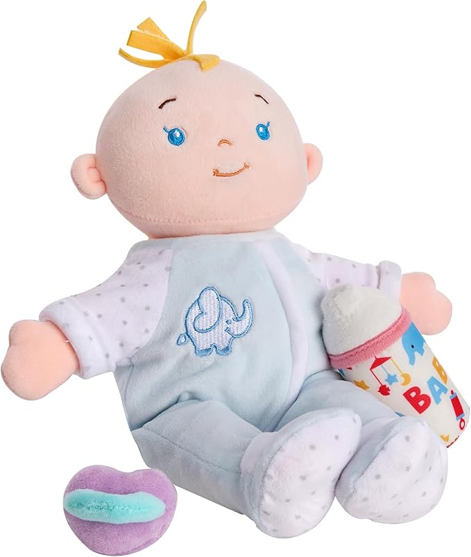 12" Soft Baby Doll Set，My First Baby Doll ，for Ages 1 Year